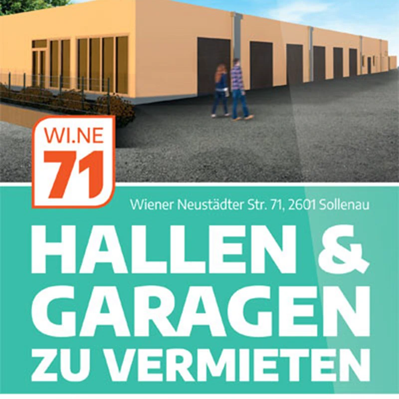 Hallen und Garagen mieten
